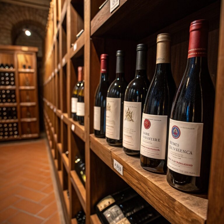 Selezione di bottiglie dei migliori vini emiliani e romagnoli